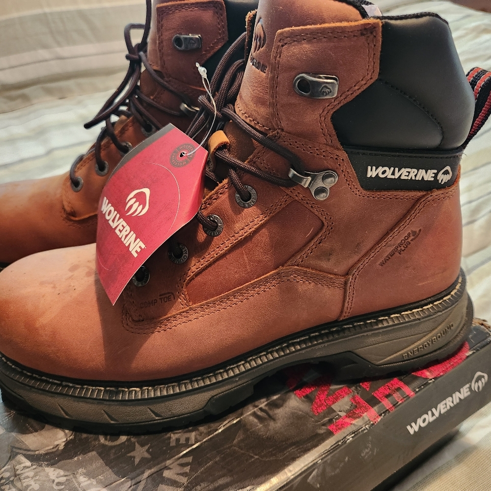 Wolverine steel toe engerybound size 11 wide